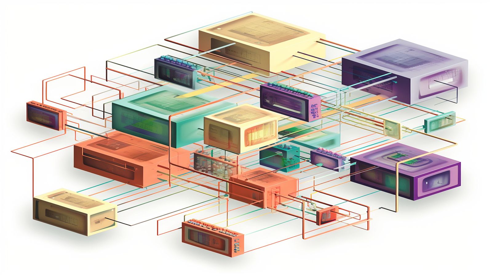 System architecture diagram showing microservice boundaries for a multi-platform streaming backend